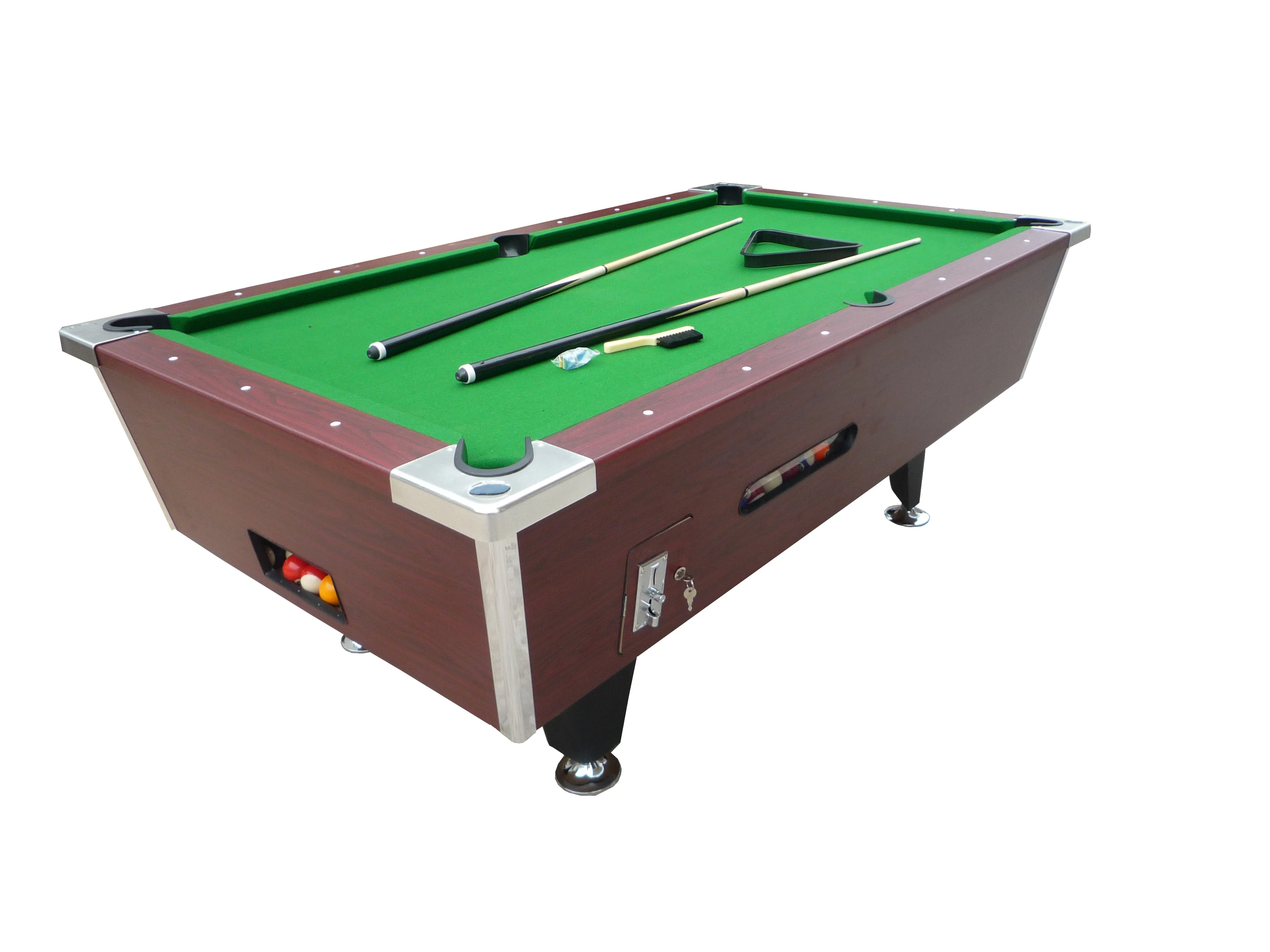 KBL-B903M Fresh Electronic or manual Coin operated  billiard table pool table