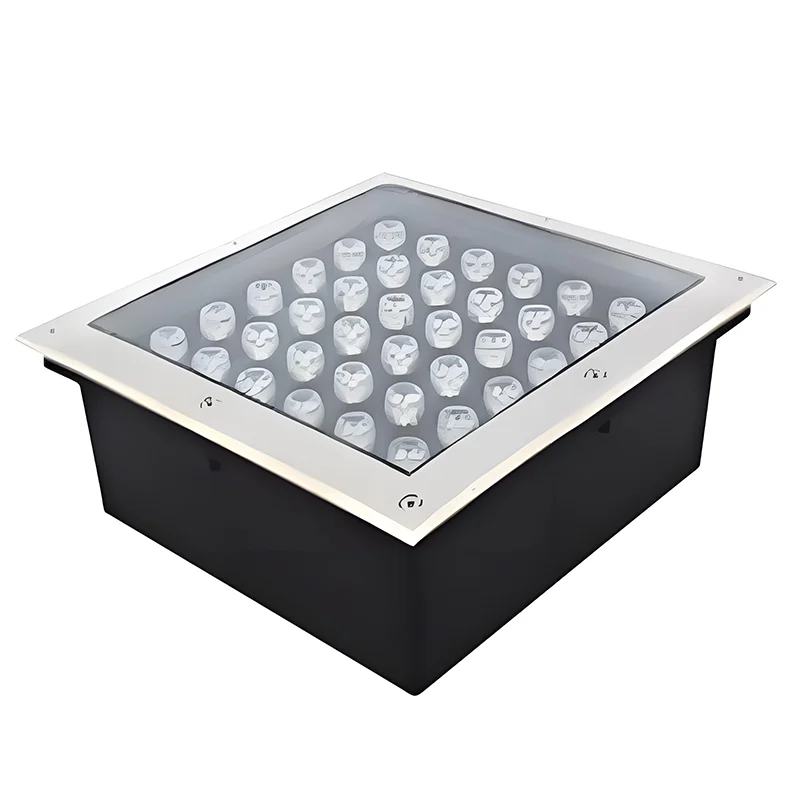 5W 6W 8W IP67 Waterproof RGB Single Color Outdoor Garden Square Park Stair Wall Recessed LED Spot Underground Light