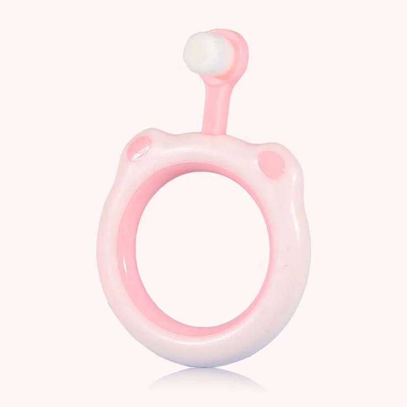 Cepillo De Dientes Para Bebe Waterproof Toddler Manual Baby Tooth Brush 360 Silicone Travel Kids Toothbrush