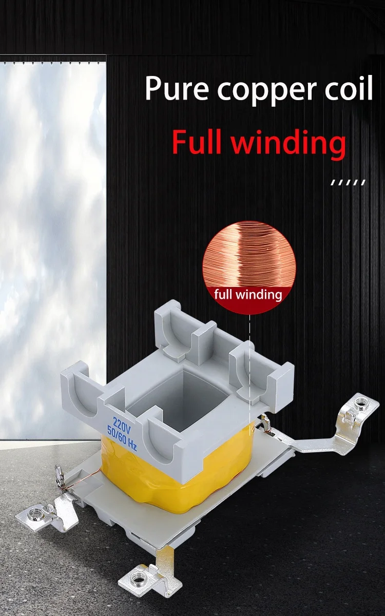 CJX2-2510 контактор переменного тока CJX2-4011 5011 6511 8011 9511 однофазный 220 В трехфазный 380 В серебристый контакт