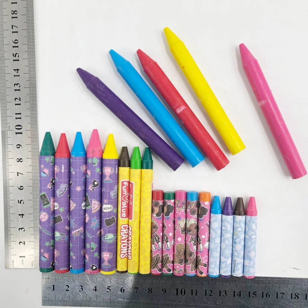 ODM Scent multi 10 color 12 colour Washable Drawing Crayon Mini Crayon