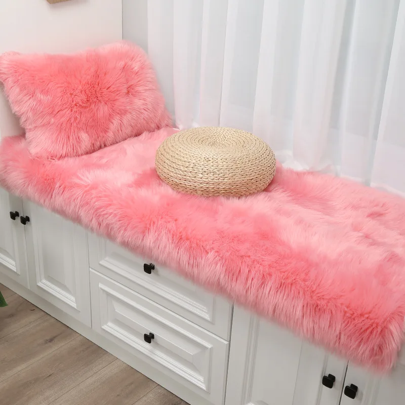 Super soft plush fabric faux sheepskin rugs and rugs for home living rooms and bedrooms