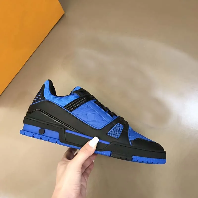 Luxury Trainer sneakers famous Designer shoes men Pair fashion Brand shoes size 38-44 model HY7