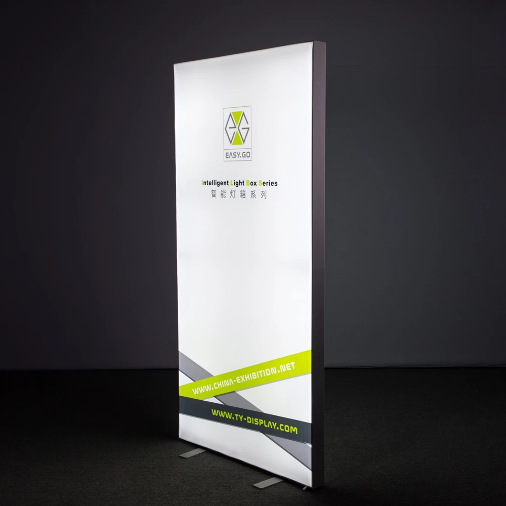 Fabric light box  wall-mounted ceiling hang outdoor or indoor fabric light box free standing light box display