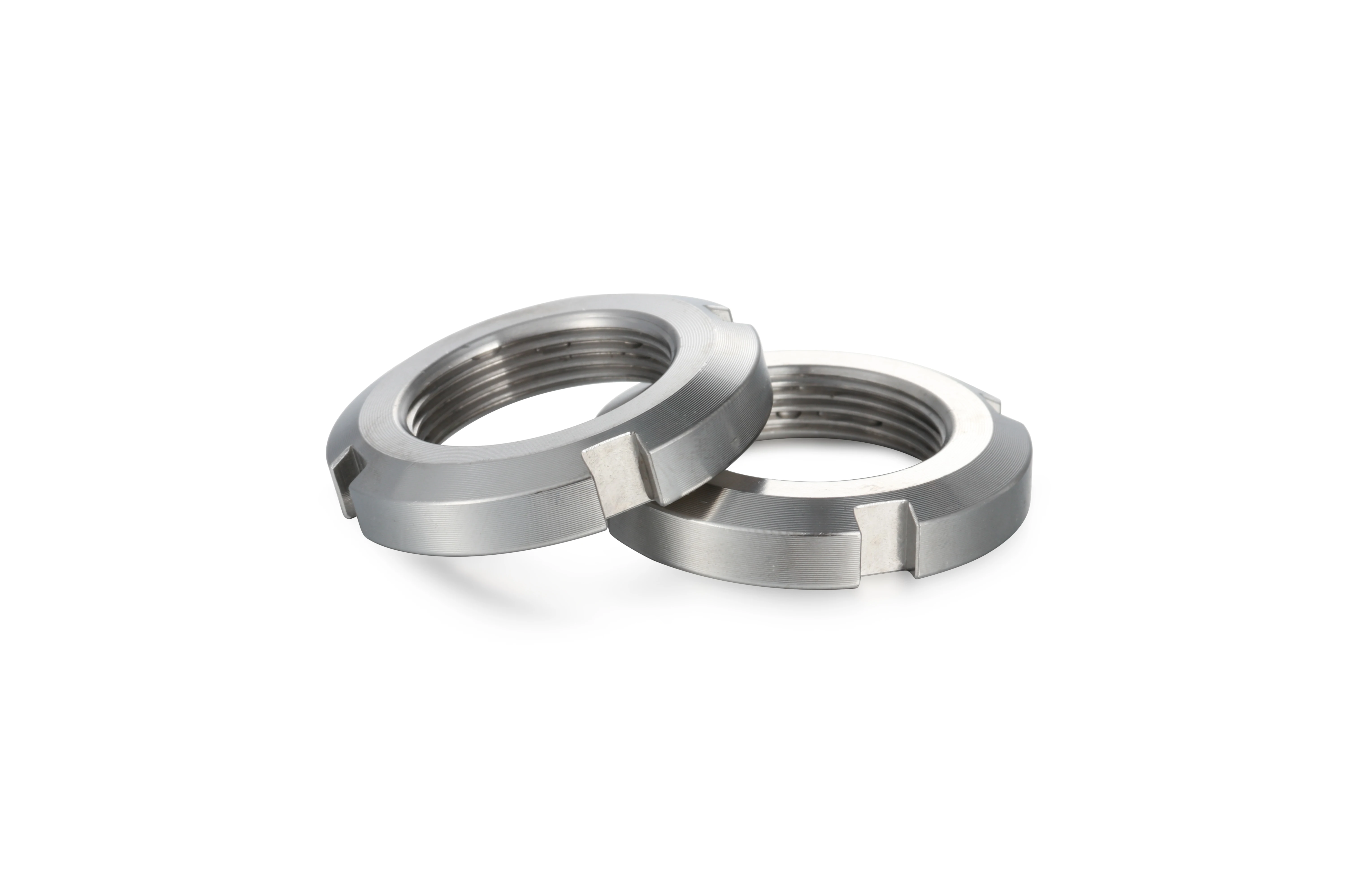 High Quality Black Retaining Four-Slot Slotted Round Nuts Carbon Steel Round Lock Nut For Various Rolling Bearings