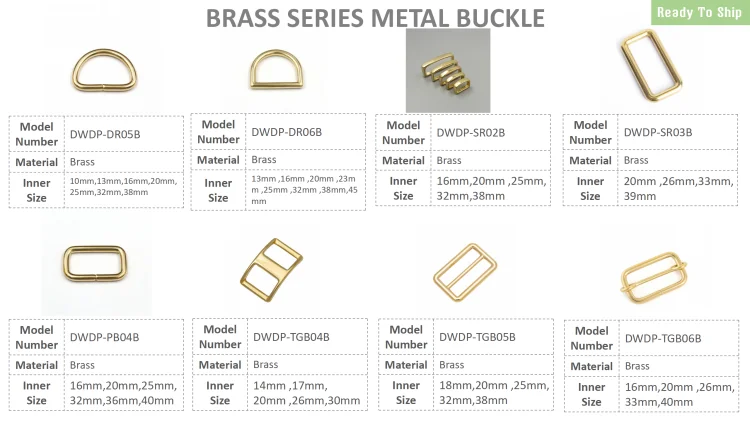 Brass buckle (4)