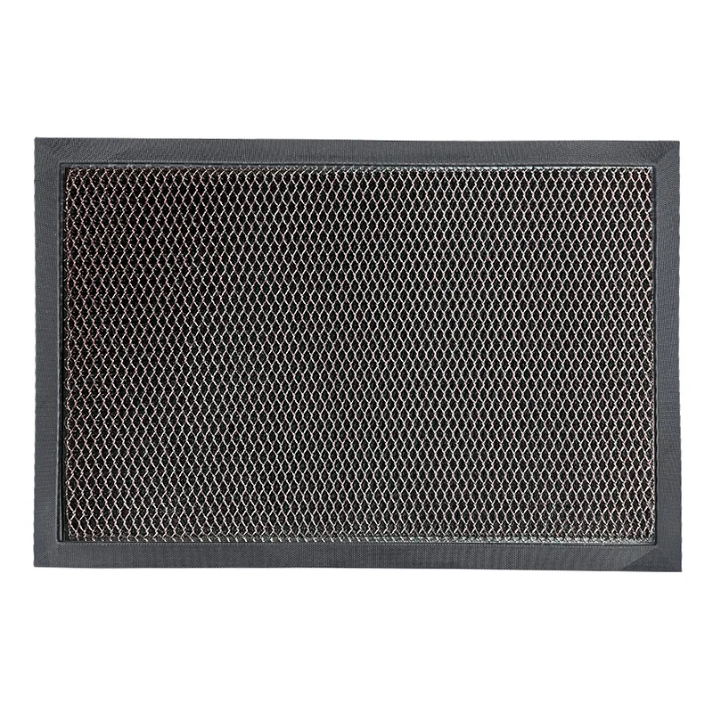 Rectangular Multiple Pattern Color Tpe Material 3D Mesh Mat Conference Gate Entry Door Mat