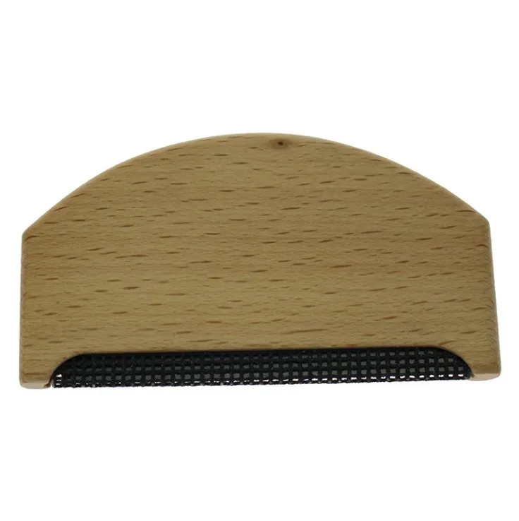 Hot Sale Brown Wool Wooden Cashmere Comb For Cloth Brush