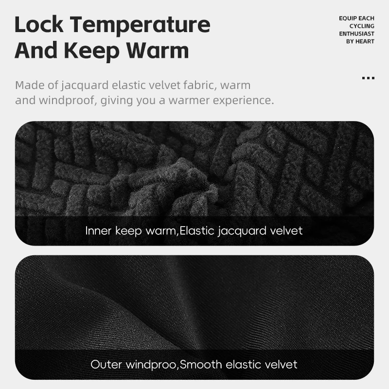 Ветрозащитные теплые велосипедные маски для лица