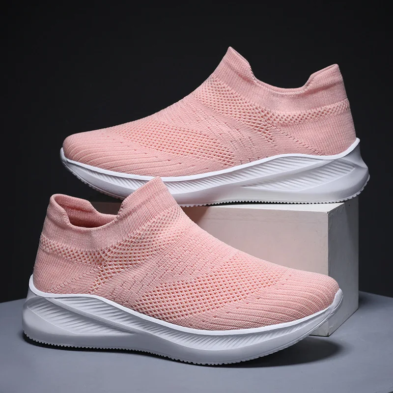 Womens Walking Sock Shoes loafers sneakers Lightweight Slip on Breathable Yoga Sneakers shoes for women US size 10,11,12