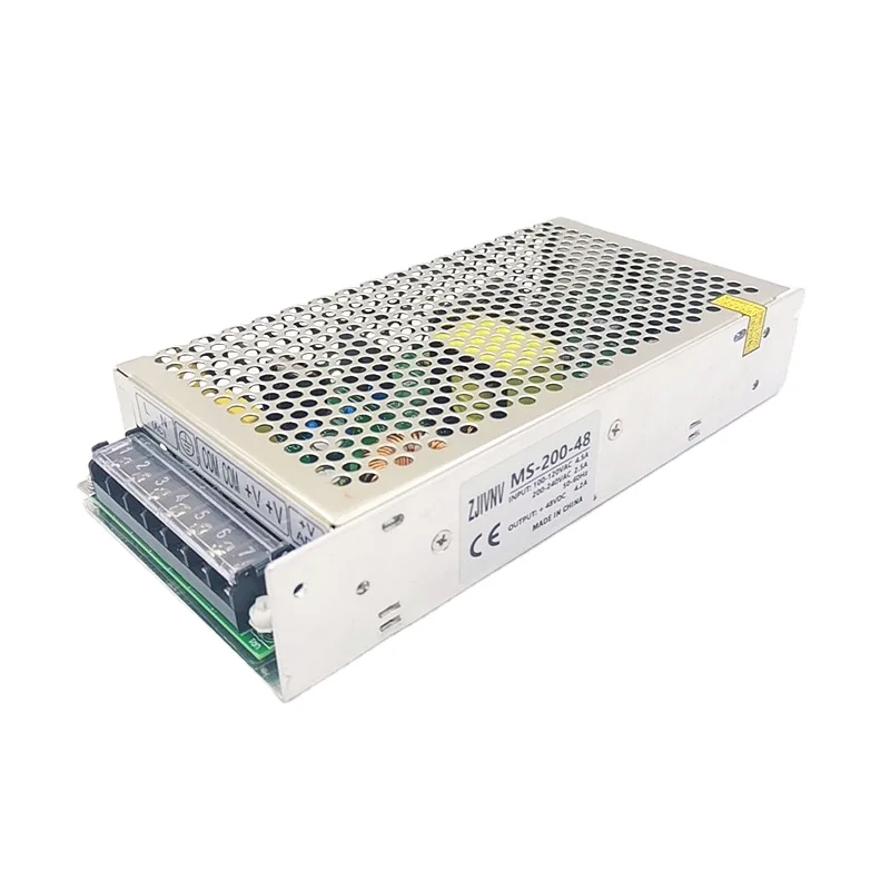 200W 24V 8.3A Mini Conventional Switching Power Supply Single Group Output Genuine small ultra thin MS-200-24