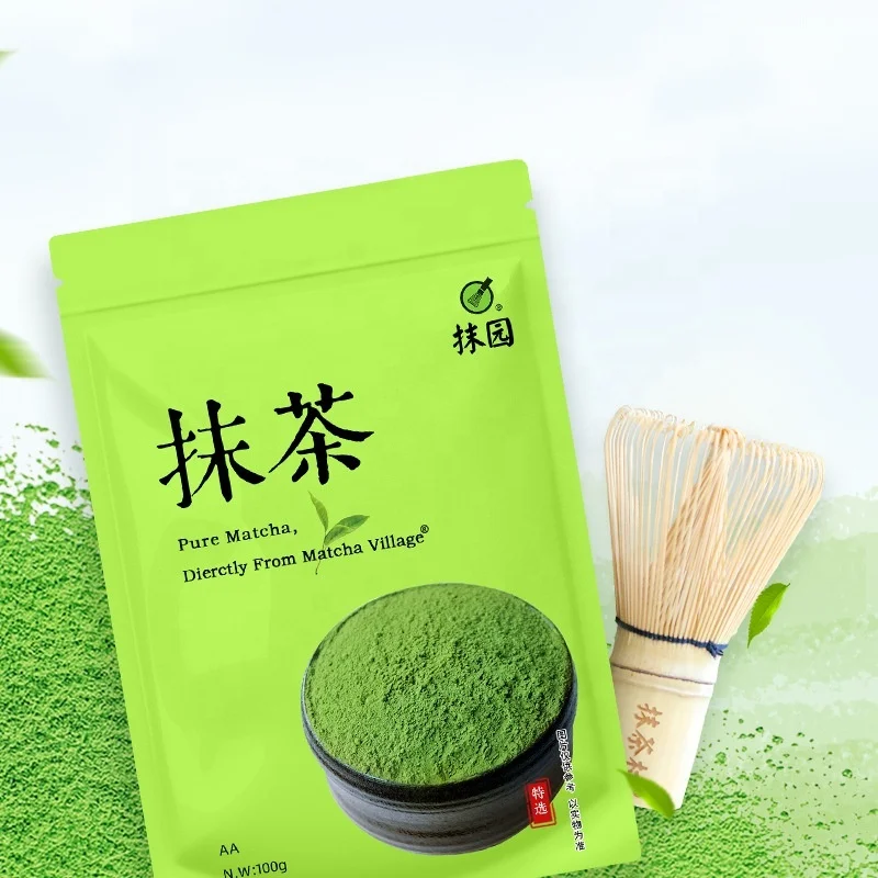 100 г/мешок 1000 сетка AA Matcha молочный чай выпечка ингредиенты matcha для похудения