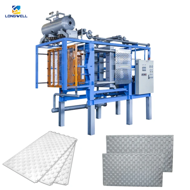 Vacuum polystyrene shape moulding machine EPS molding machine EPS underfloor heat panel production line