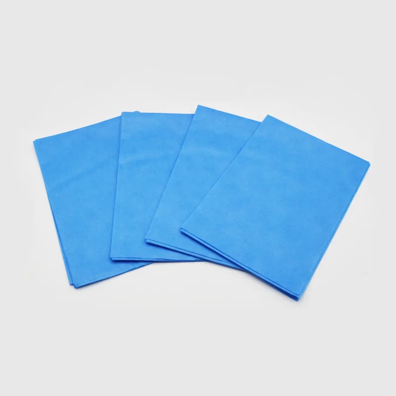 disposable waterproof bed sheet  massage bed sheet disposable bed sheet for beauty salon blue 80*180 60 pieces/bag
