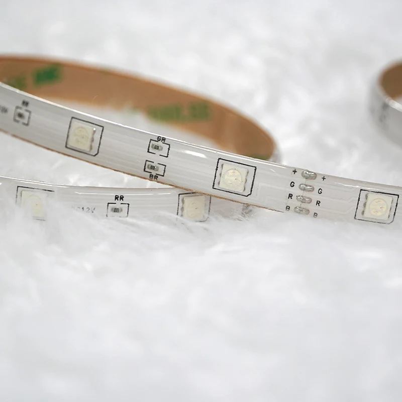 
High quality rgb led strip color changing led strip 5050 rgb bar light 1 meter 30leds with 24 key IR remote 