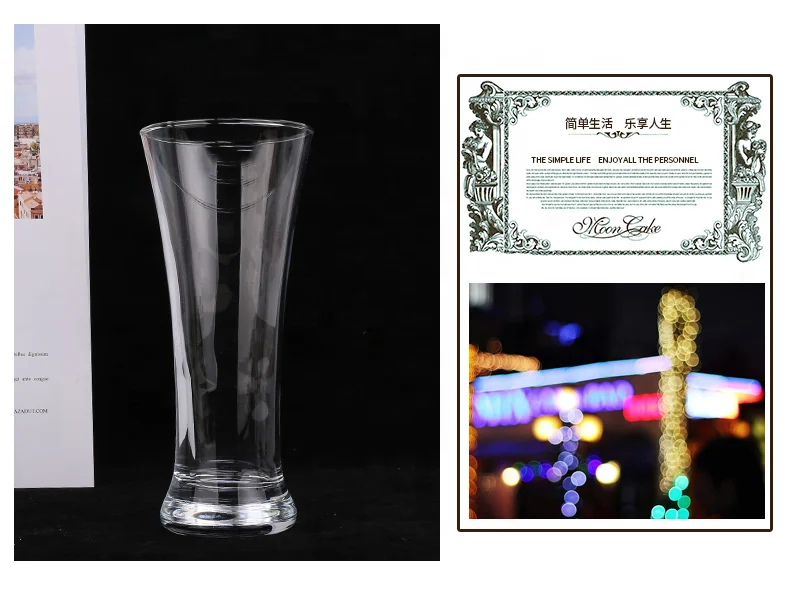 2020 Best Selling Factory Price 165 Ml 275 Ml Crystal Juice Glass Cup Drinking Water Milk Glass Tall Fancy glass