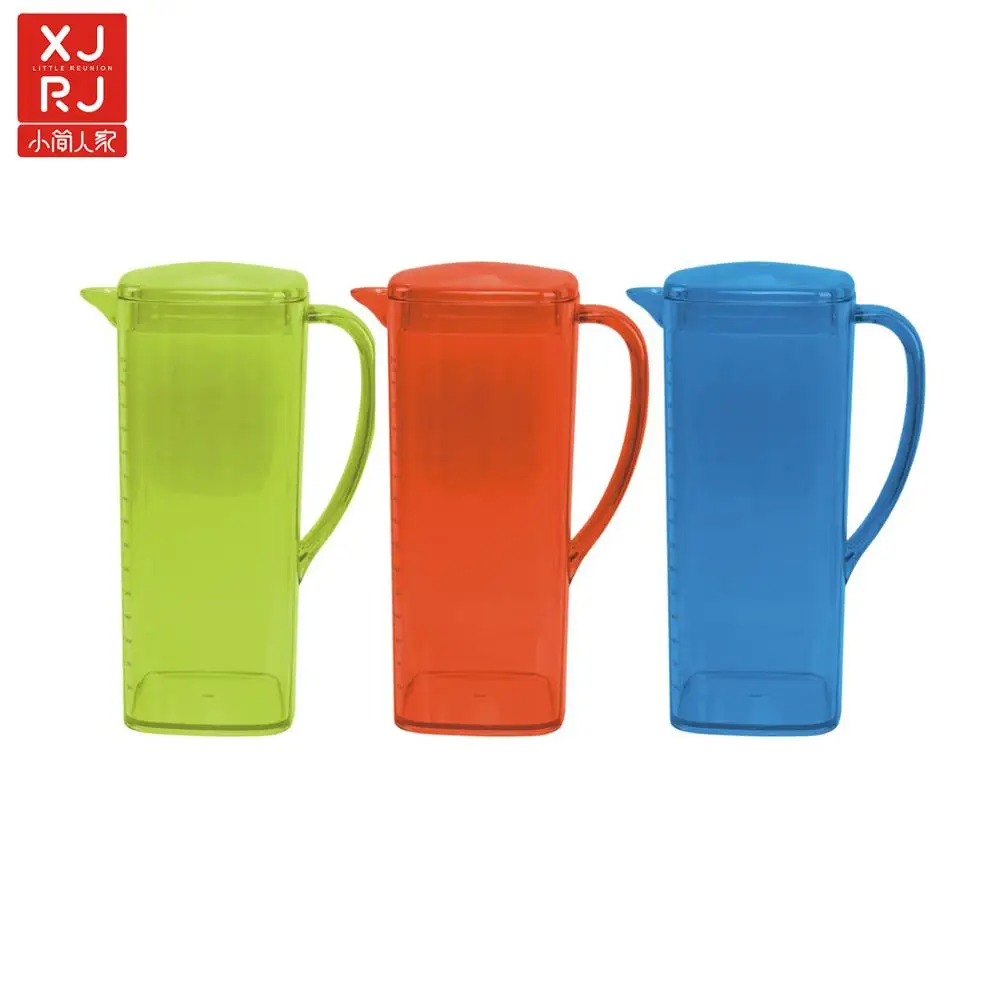 
factory direct sale 1500ml customizable transparent PS plastic water kettle 