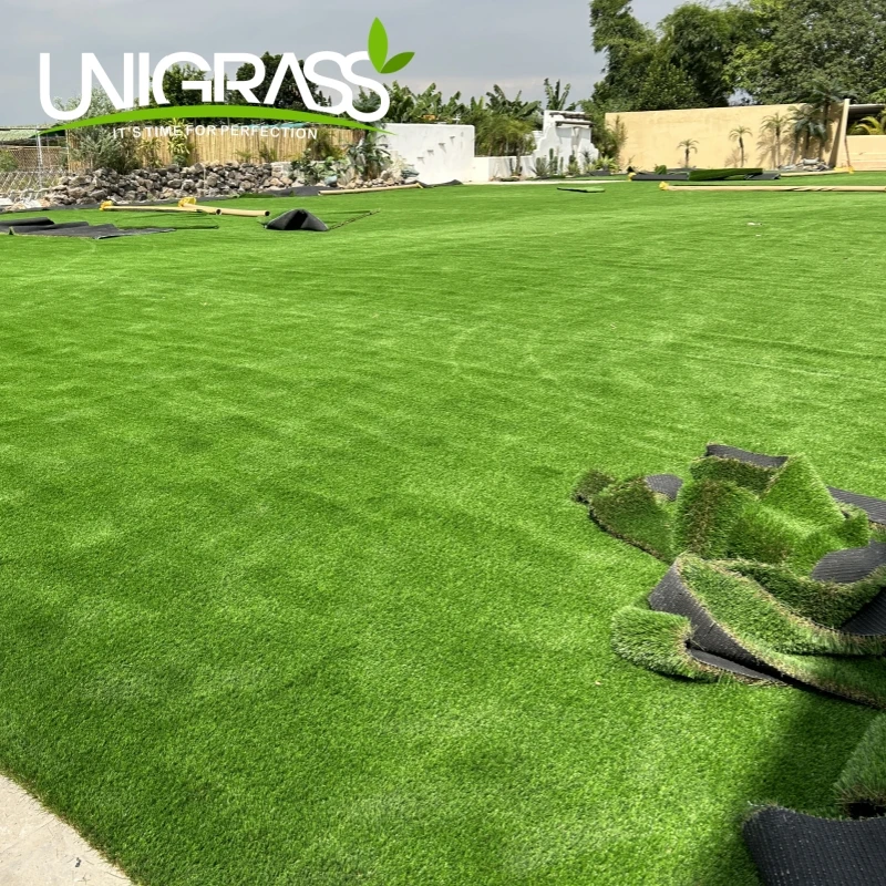 Uni Carpet Small Garden Landscape Turf Gym Artificial Grass Roll Green Rug Cesped Grass Carpet Decoration Floor Synthetic Carpet