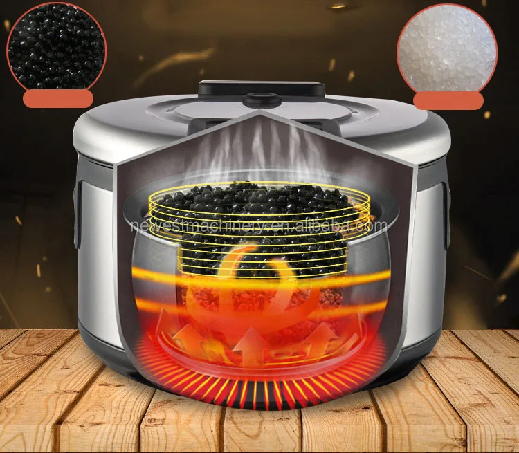 Automatic Boiling Pearl Milk Tea Machine Heat Preservation Pot Red Bean Cooking Machine Bubble Tea Cooker Machine