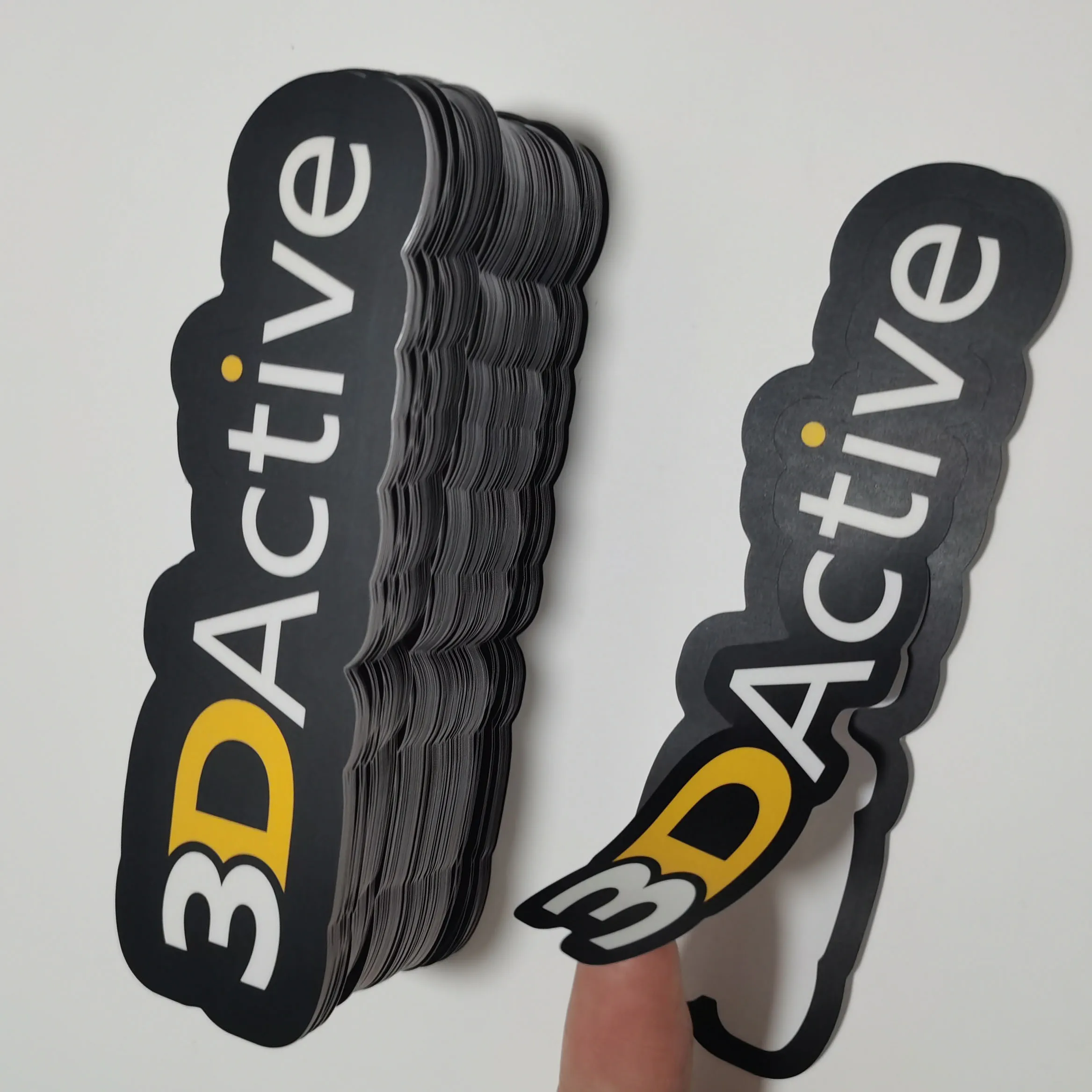 Professional Custom Luxury Waterproof Logo Label Sticker Maker