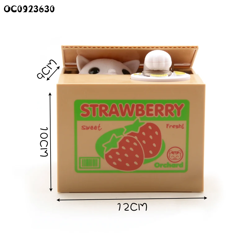 Funny anti stress games money box battery operated toys for children