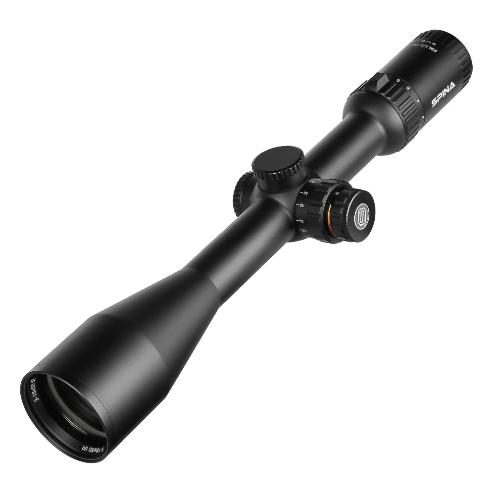 SPINA OPTICS Hunting Optics 3-18x50 WA SF Long Range Tactical Scope Sights