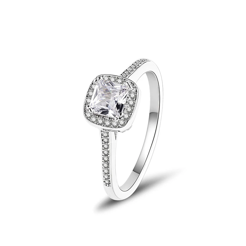 China jewelry wholesale 925 silver CZ ring band