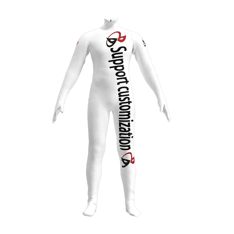 Custom Logo OEM Costumes Wholesale High Quality Bodysuit 3D Print Adult Halloween Costume Custom Jumpsuit