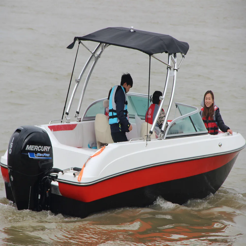 19ft Small 8 Passenger Speeding Boat with Outboard Engine