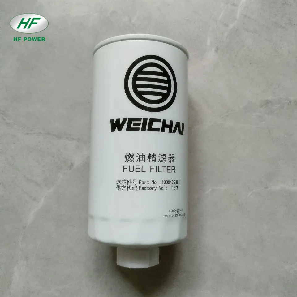 WD12 fuel filter 1000422384  engine performance cleaner cold housing box assembly accessory Weichai diesel manufacturers
