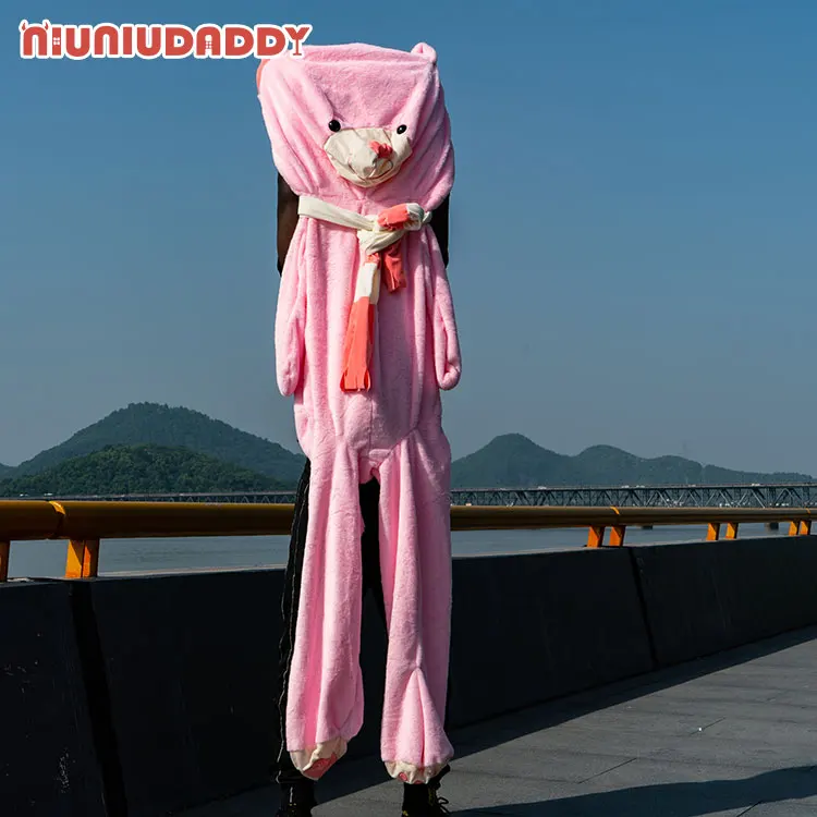Niuniu Daddy 120cm Big Giant Animal Bear Teddy Bear Coat Plush Fabric HIgh Quality No Lint-free Cony Fur Material Soft Toy Doll