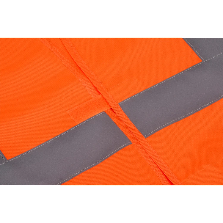 
Reflective Safety Vest with Scotchlite 2-Inch Silver Reflective Stripes 
