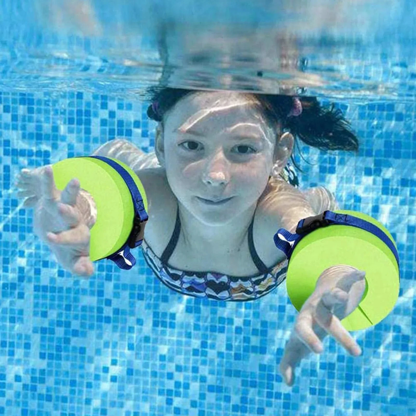 Kids Ankles Arms Belts Water Aerobics EVA Foam Float Ring With Quick Release Buckle For Swim Training Fitness Water Sports