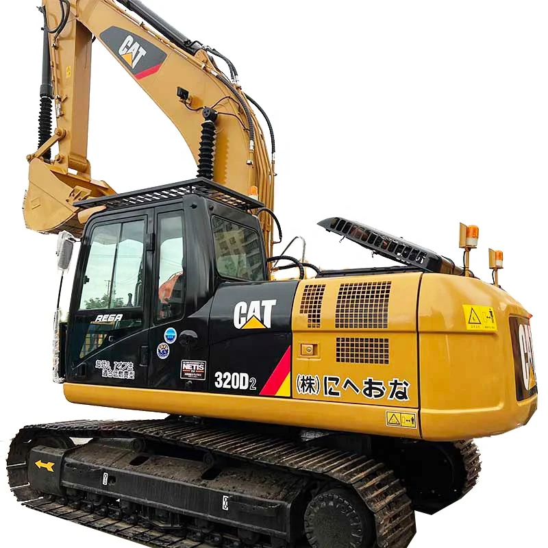 Caterpillar 320D Japan Original 2020 Year Low Working Hour Digital Used Excavator Cat 320 320d2