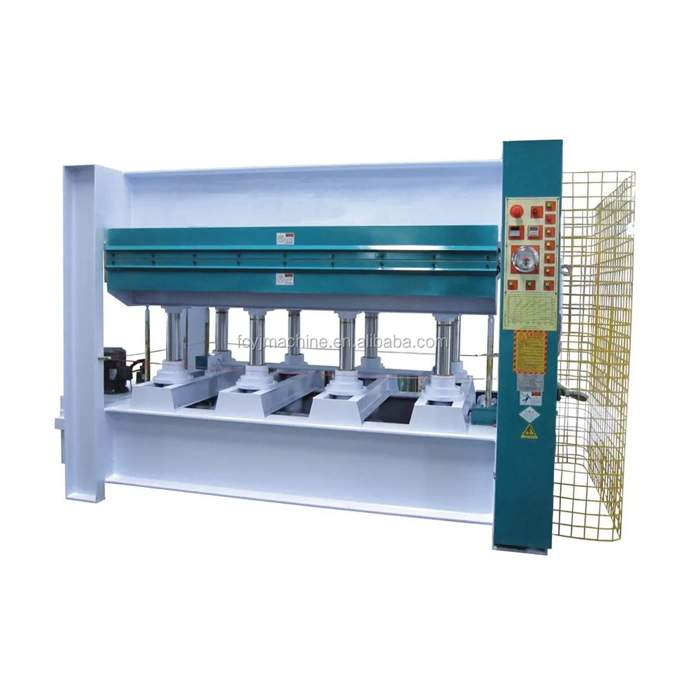 Woodworking Plywood MDF Laminated Hydraulic Hot Press Machine