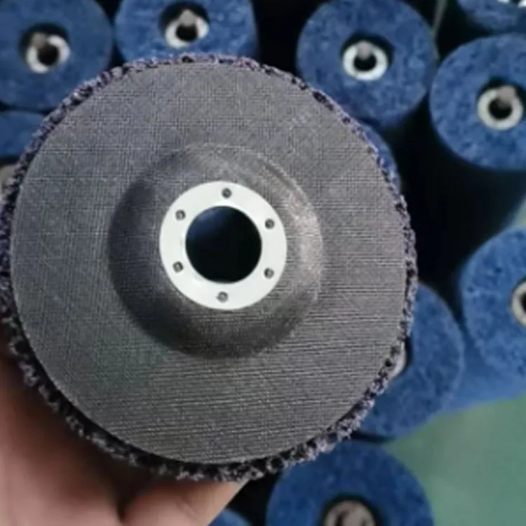 Durable 125 mm Silicon Carbide Nylon Poly Strip Disc Paint Rust Remover Clean Disc for Car Truck Motorcycles Abrasive Wheel