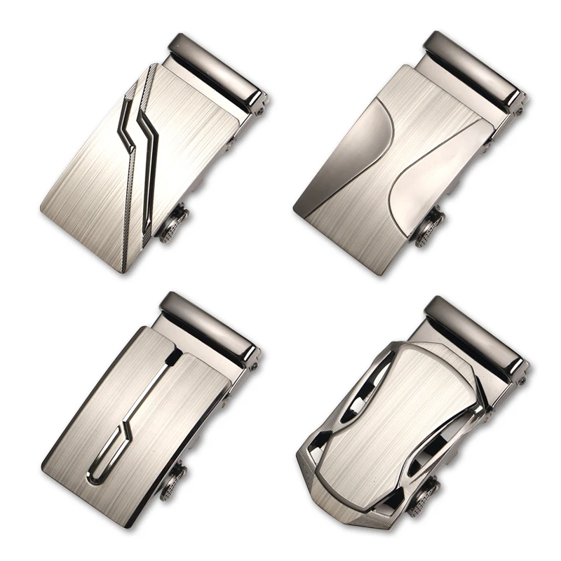 Оптовая продажа, высококачественный мужской ремень из цинкового сплава с автоматической пряжкой