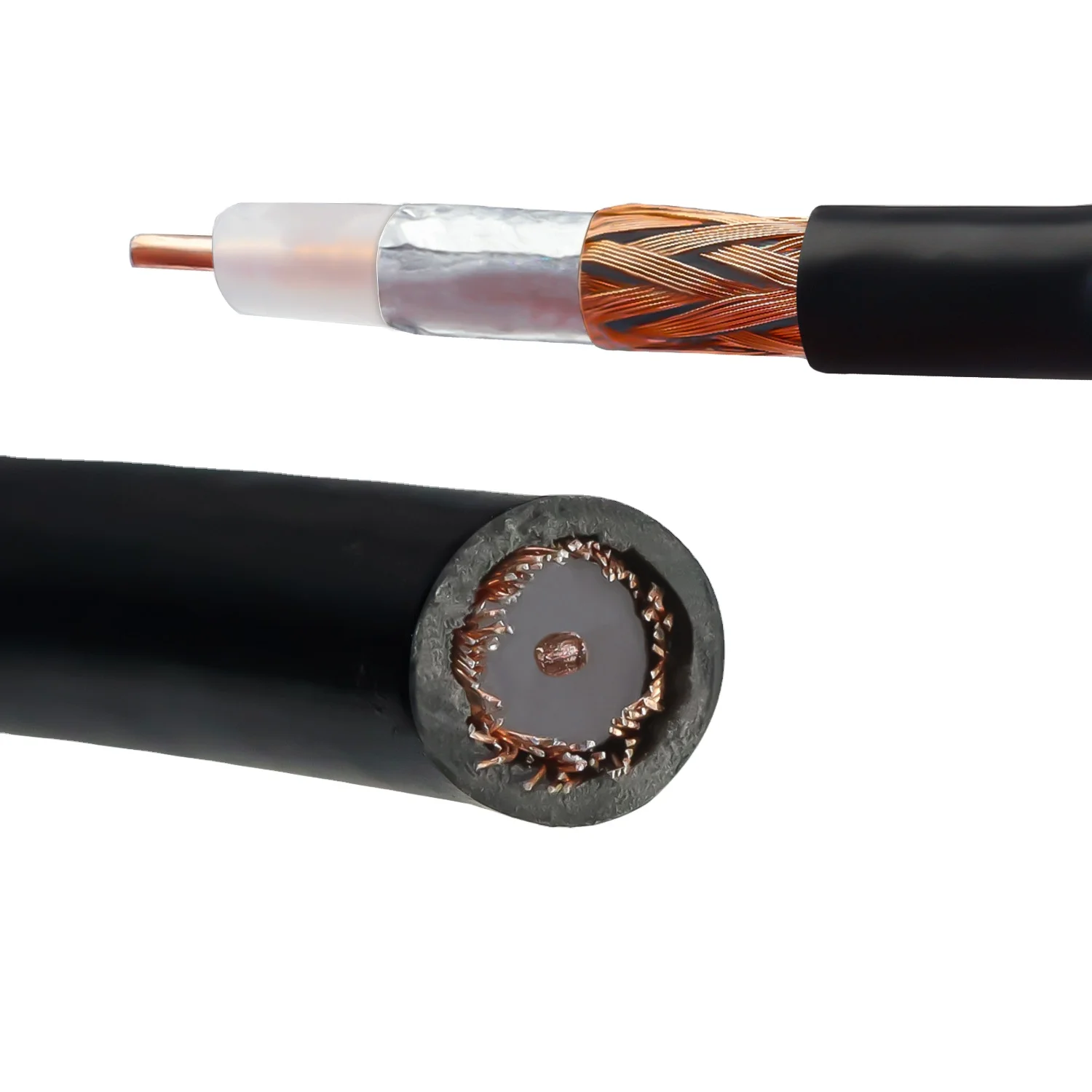 50 Ohm Low Loss High Quality RF Coax Extension Cable RG58