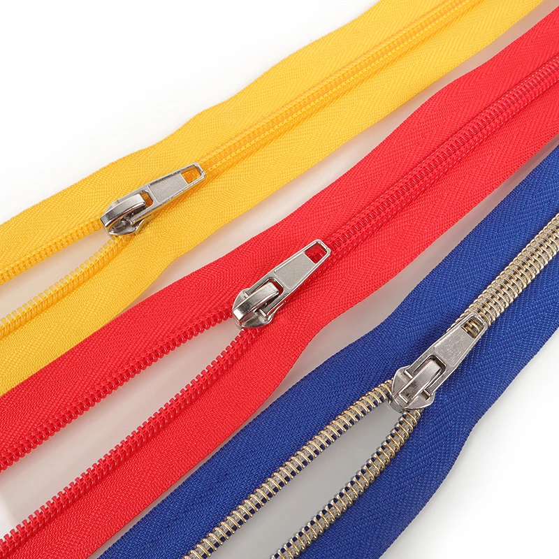 Eco-Friendly Cremallera Nylon Zips Tape Custom Nylon Open End Zipper For Sewing Accessories
