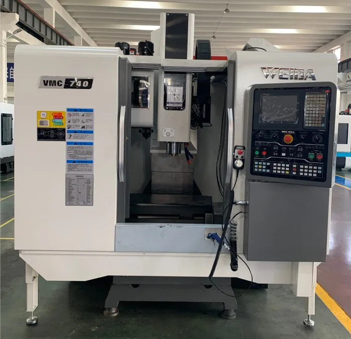 VMC740 Cnc Vertical Machining Precision Center Spare Parts Fanuc Machinery Repair Shops from Shandong WEIDA MITSUBISHI SIEMENS