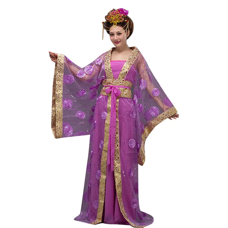 Women Hanfu Wholesale readymade Chinese traditional costume Ancient Tang Dynasty Hanfu Cloth for women