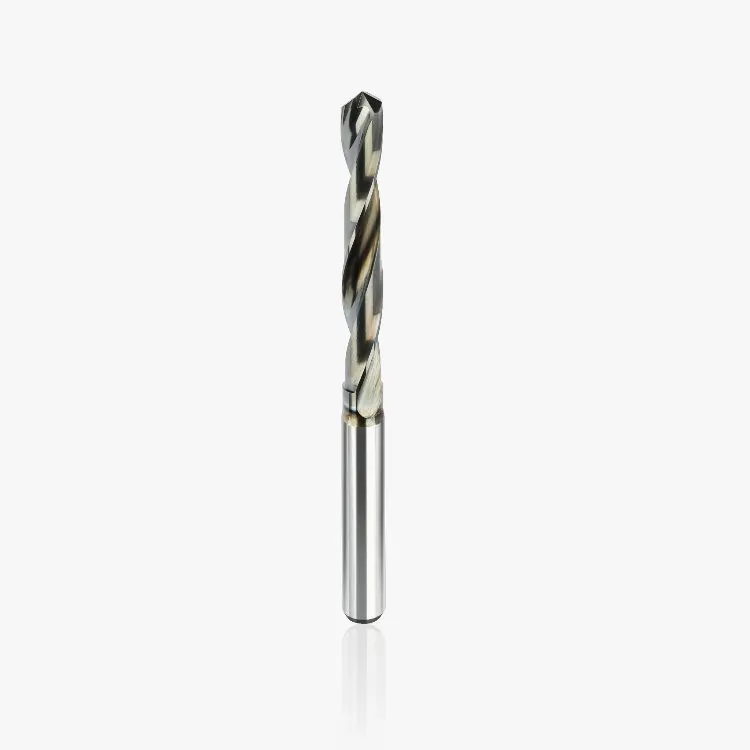 5pcs High Speed Titanium Coated Steel Drill Bit Set Metric 1.5MM-4.8MM HSS Twist Center Drill Bit with Heat Resistant Tool