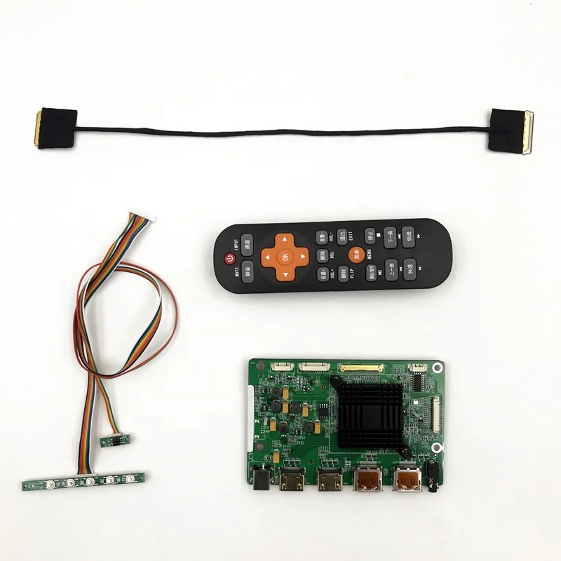 4K LCD controller board RTD 9514 support DP+Audio with Resolution 3840X2160 edp 40 pin 4K 10.1 inch LCD panel TV101QUM-N00