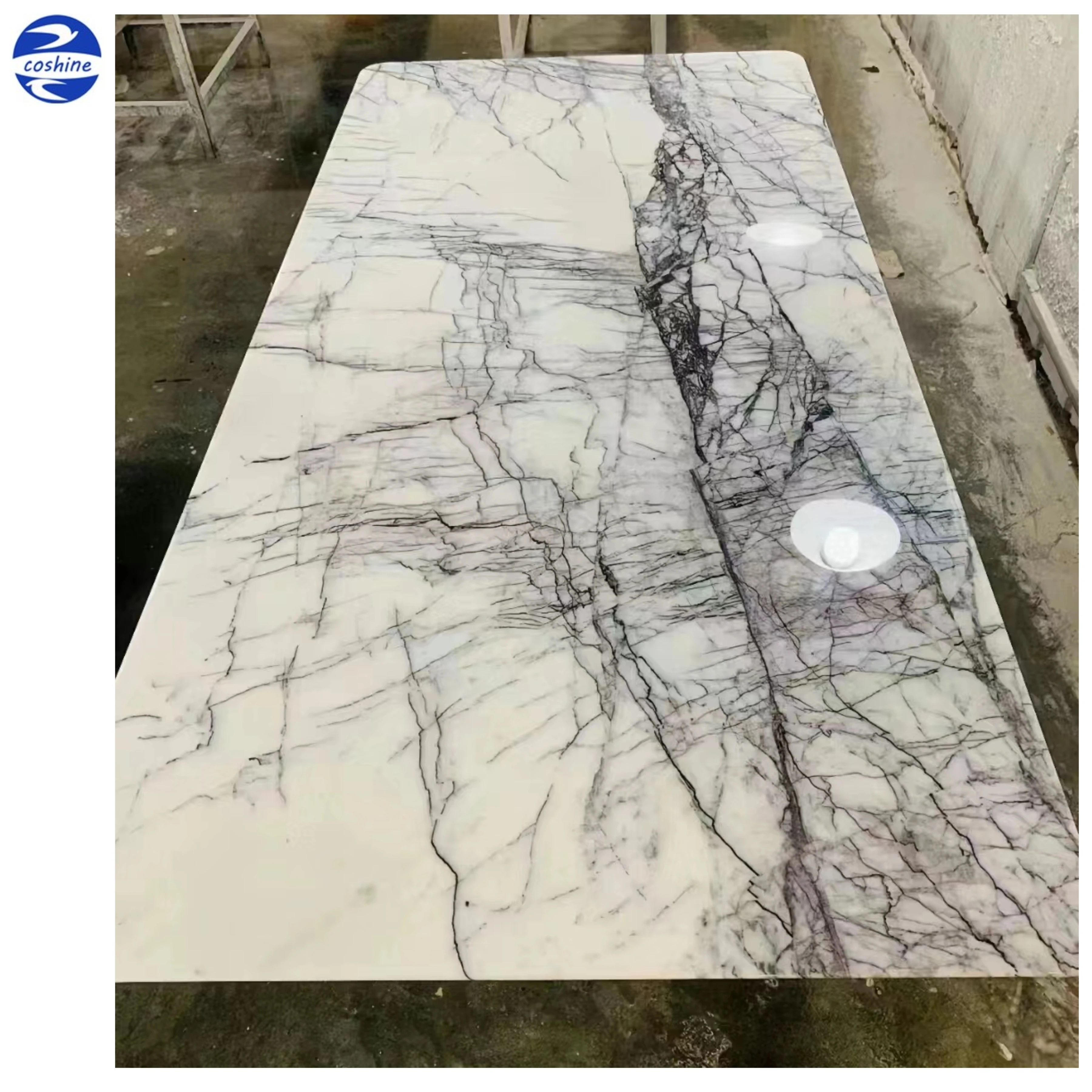 Premium Quality Cut To Size Interior Decoration Material Natural Milas Lilac Marble Floor Tiles