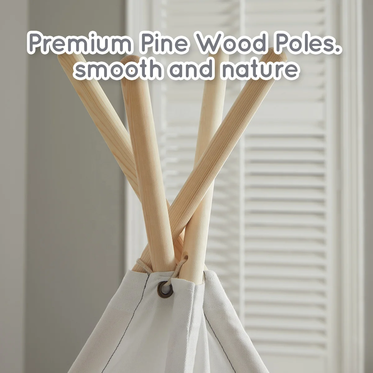 Asweets Play House Indian Kids Tipi Cotton Play Tent Peak Teepee Tent for Kids