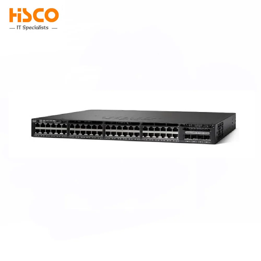 WS-C3750V2-48PS-E для Циско Catalyst C3750V2 переключатель 48x Fast Ethernet PoE RJ-45 + 4x1 порт Gigabit SFP
