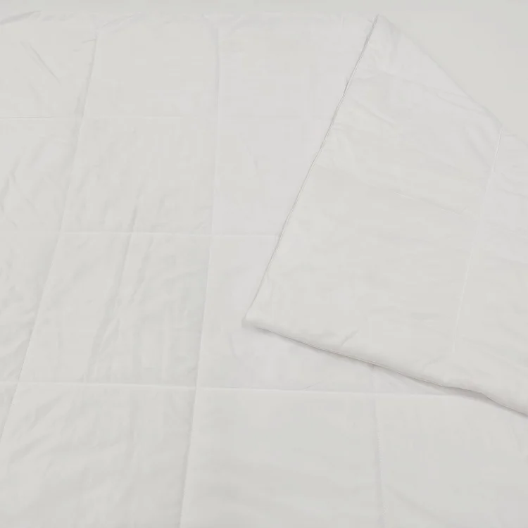 Cozy Cooling Blanket Lightweight White Summer Comforter With Cooling Nylon Fiber Quilt Cover for Hot Sleepers Breathable Cold Qu