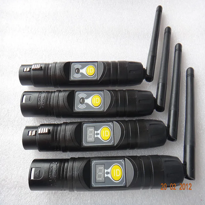 Новый беспроводной dmx512 xlr 3 шпильки передатчик и