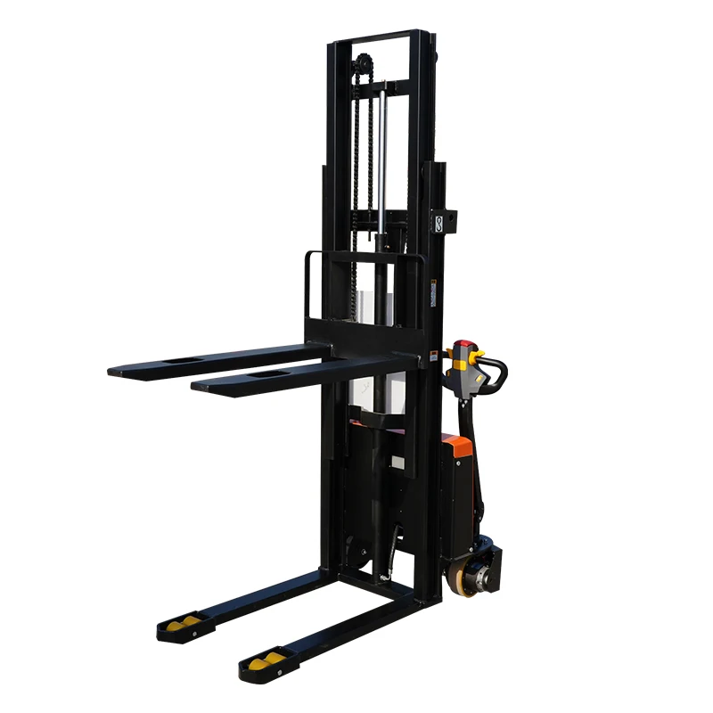 Benyuan Factory Price 2 Ton Semi-electric Pallet Stacker