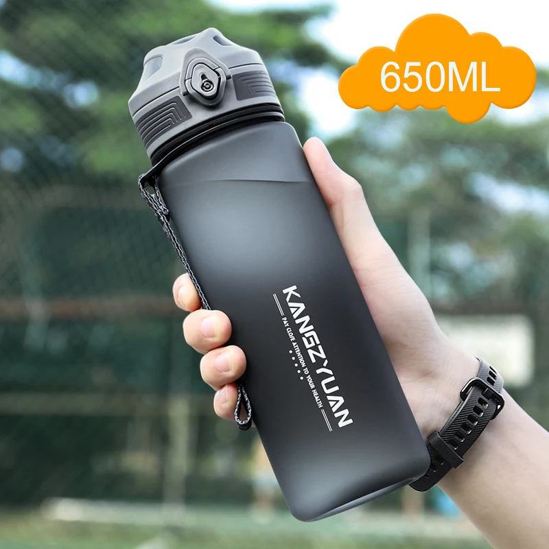 Frosted Plastic Water Cup Outdoor Bicycle Riding Kettle Sports Fitness Space Cup Mountaineering Water Bottle